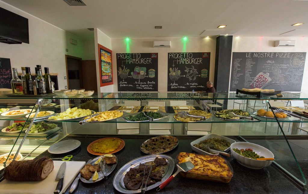 Prodotti in esposizione all'epoca di Sant'Andrea delle Fratte