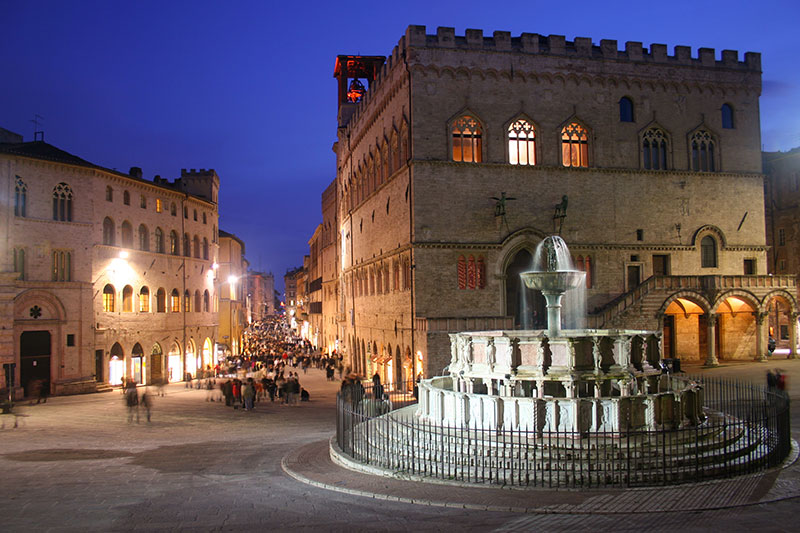 La Fontana Maggiore, uno dei più importanti simboli di Perugia